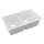 Quartz Classic 33" X 19" X 10" Equal Double Bowl Undermount Sink With Aqua Divide White, ELGDULB3322WH0