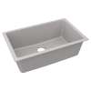 Quartz Classic 29-1/2" X 18-3/4" X 9-1/2", Single Bowl Undermount Sink, Greystone, ELGRU13022GS0