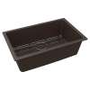 Quartz Classic 29-1/2" X 18-3/4" X 9-1/2", Single Bowl Undermount Sink Kit, Mocha, ELGRU13022MC0C