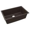 Quartz Classic 29-1/2" X 18-3/4" X 9-1/2", Single Bowl Undermount Sink, Mocha, ELGRU13022MC0