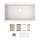 Quartz Classic 33" X 19-3/8" X 9-1/2" Single Bowl Undermount Workstation Sink Kit White, ELGRU13322WWH0
