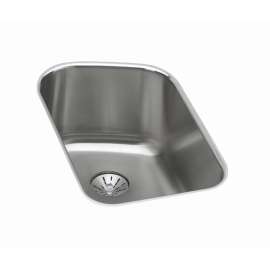 Lustertone Classic Stainless Steel 13-1/2" X 20-7/16" X 9" Single Bowl Undermount Sink With Perfect Drain(R), ELUH11189PD