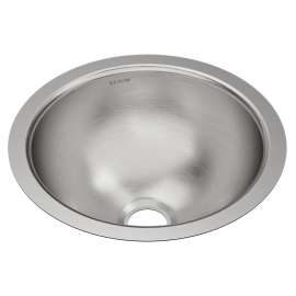 Asana Stainless Steel 14-3/8" X 14-3/8" X 6" Single Bowl Undermount Bathroom Sink, ELUH12