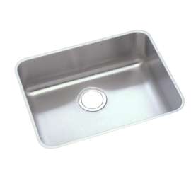 Lustertone Classic Stainless Steel 21-1/2" X 18-1/2" X 12" Single Bowl Undermount Sink, ELUH191612