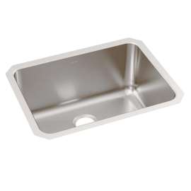 Lustertone Classic Stainless Steel 25-1/2" X 19-1/4" X 12" Single Bowl Undermount Sink, ELUH231712