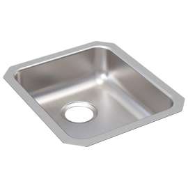 Lustertone Classic Stainless Steel 16" X 18-1/2" X 5-3/8" Single Bowl Undermount Ada Sink, ELUHAD131655