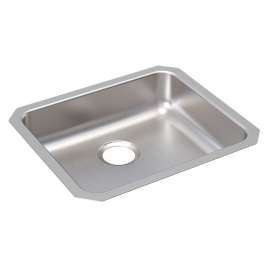 Lustertone Classic Stainless Steel, 21-1/2" X 18-1/2" X 5-3/8" Single Bowl Undermount Ada Sink, ELUHAD191655