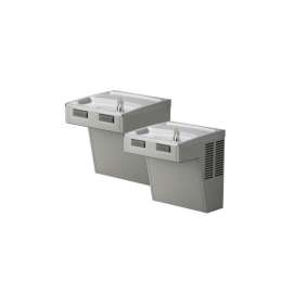 Wall Mount Mechanical Activation Bi-Level Ada Cooler Non-Filtered Non-Refrigerated Light Gray Granite, EMABFTLDDLC