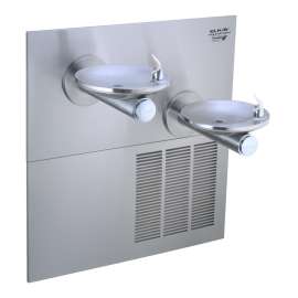 Swirlflo Bi-Level High Efficiency Ada Fountain With Mounting Frame Non-Filtered Refrigerated Stainless, ERPBGRNM28K