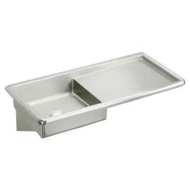 Stainless Steel 42" X 20" X 6 Wall Hung Service Sink, ESS4220R
