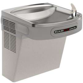 Wall Mount Hands-Free Activation Ada Cooler Non-Filtered Refrigerated Light Gray Granite, EZO8L