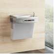 Wall Mount Hands-Free Activation Ada Cooler Non-Filtered Refrigerated Stainless, EZO8S
