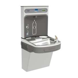 Ezh2O Bottle Filling Station With Single Ada Cooler Non-Filtered Refrigerated Stainless 220V, EZS8WSS2K