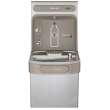 Ezh2O Bottle Filling Station With Single Ada Vandal-Resistant Cooler Non-Filtered Refrigerated Stainless, EZS8WSVRSK
