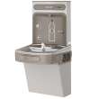 Ezh2O Bottle Filling Station With Single Ada Cooler Non-Filtered Non-Refrigerated Light Gray, EZSDWSLK
