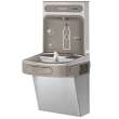 Ezh2O Bottle Filling Station With Single Ada Cooler Non-Filtered Non-Refrigerated Stainless, EZSDWSSK
