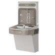 Ezh2O Bottle Filling Station With Single Ada Vandal-Resistant Cooler Non-Filtered Non-Refrigerated Light Gray, EZSDWSVRLK