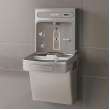 Ezh2O Bottle Filling Station With Single Ada Vandal-Resistant Cooler Non-Filtered Non-Refrigerated Light Gray, EZSDWSVRLK