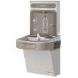 Ezh2O Bottle Filling Station & Single Ada Cooler High Efficiency Non-Filtered Refrigerated Light Gray, EZSG8WSLK