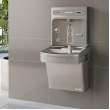 Ezh2O Bottle Filling Station & Single Ada Cooler High Efficiency Non-Filtered Refrigerated Light Gray, EZSG8WSLK