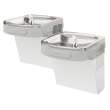 Wall Mount Versatile Bi-Level Ada Cooler Non-Filtered Non-Refrigerated Stainless, EZSTLDDSC
