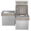 Ezh2O Bottle Filling Station & Versatile Bi-Level Ada Vandal-Resistant Cooler Non-Filtered Non-Refrigerated Stainless, EZSTLDDWSVRSK