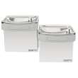Wall Mount Bi-Level Versatile Ada Cooler Non-Filtered Refrigerated Stainless, EZSTLG8SC