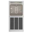 Ezh2O In-Wall Bottle Filling Station With Mounting Frame High Efficiency Non-Filtered Refrigerated Stainless, EZWSGRNM8K