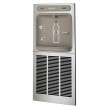 Ezh2O In-Wall Bottle Filling Station With Mounting Frame High Efficiency Non-Filtered Refrigerated Stainless, EZWSGRNM8K