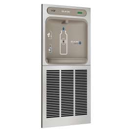 Ezh2O In-Wall Bottle Filling Station With Mounting Frame High Efficiency Non-Filtered Refrigerated Stainless, EZWSGRNM8K