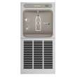 Ezh2O In-Wall Bottle Filling Station With Mounting Frame Non-Filtered Refrigerated Stainless, EZWSM8K