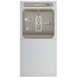 Ezh2O In-Wall Bottle Filling Station With Mounting Frame Non-Filtered Non-Refrigerated Stainless, EZWSMDK