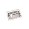Dayton Stainless Steel 25" X 22" X 5-3/8" Mr2-Hole Single Bowl Drop-In Sink With Left Drain, GE12522MR2