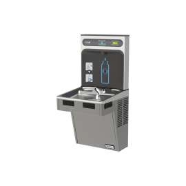 Hydroboost Bottle Filling Station & Single Ada Cooler Non-Filtered Refrigerated Platinum Vinyl, HTHB-HAC8PV-NF