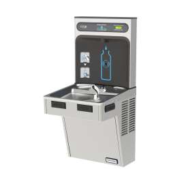 Hydroboost Bottle Filling Station & Single Ada Cooler High Efficiency Non-Filtered Refrigerated Stainless, HTHB-HACG8SS-NF