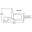 Glass Filler Chrome, LK109A