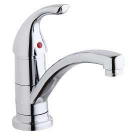 Everyday Single Hole Deck Mount Kitchen Faucet With Lever Handle Chrome, LK1500CR