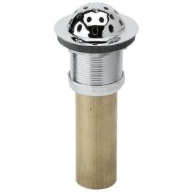 2" Drain Fitting Chrome Plated Brass Beehive Strainer, LK177