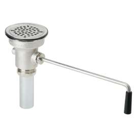 3-1/2" Drain Fitting Rotary Lever Operated With 1-1/2" Od Tailpiece, LK24RT