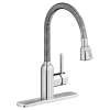 Pursuit Laundry/Utility Faucet With Flexible Spout Forward Only Lever Handle Chrome, LK2500CR