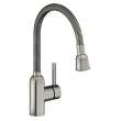 Pursuit Laundry/Utility Faucet With Flexible Spout Forward Only Lever Handle Lustrous Steel, LK2500LS