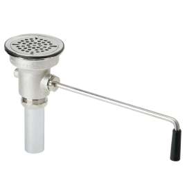 3-1/2 Drain Fitting Rotary Lever Operated With 2" Od Tailpiece, LK25RT