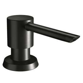 1-15/16" X 2-5/8" X 2-5/8" Soap / Lotion Dispenser Black Stainless, LK321BK