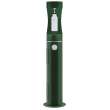 Outdoor Ezh2O Bottle Filling Station Pedestal Non-Filtered Non-Refrigerated Freeze Resistant Evergreen, LK4400BFFRKEVG