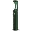 Outdoor Ezh2O Bottle Filling Station Pedestal Non-Filtered Non-Refrigerated Freeze Resistant Evergreen, LK4400BFFRKEVG