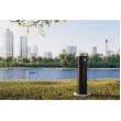 Outdoor Pedestal Fountain Non-Filtered Non-Refrigerated Black, LK4400BLK