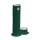 Outdoor Pedestal Fountain With Pet Station Non-Filtered Non-Refrigerated Freeze Resistant Evergreen, LK4400DBFRKEVG