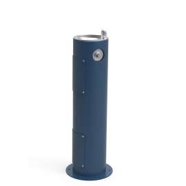 Outdoor Pedestal Fountain Non-Filtered Non-Refrigerated Freeze Resistant Blue, LK4400FRKBLU