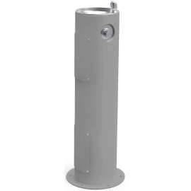 Outdoor Pedestal Fountain Non-Filtered Non-Refrigerated Freeze Resistant Gray, LK4400FRKGRY