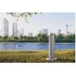 Outdoor Pedestal Fountain Non-Filtered Non-Refrigerated Gray, LK4400GRY